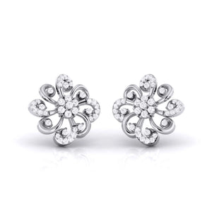 Designer Platinum Diamond  Earrings JL PT E MST 19   Jewelove.US