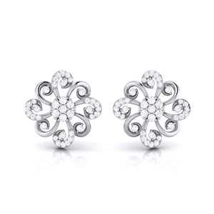 Designer Platinum Diamond  Earrings JL PT E MST 19   Jewelove.US
