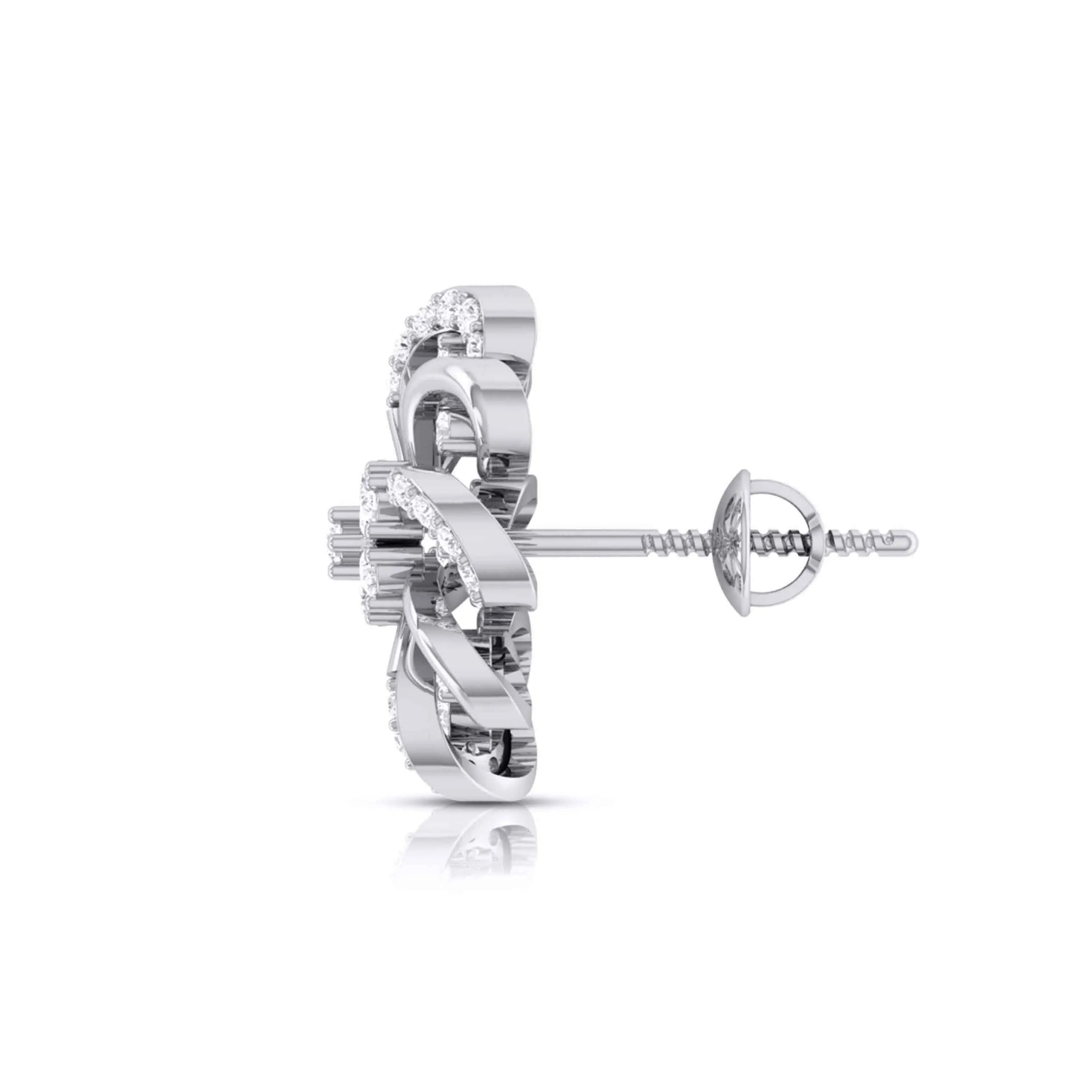 Designer Platinum Diamond  Earrings JL PT E MST 19   Jewelove.US