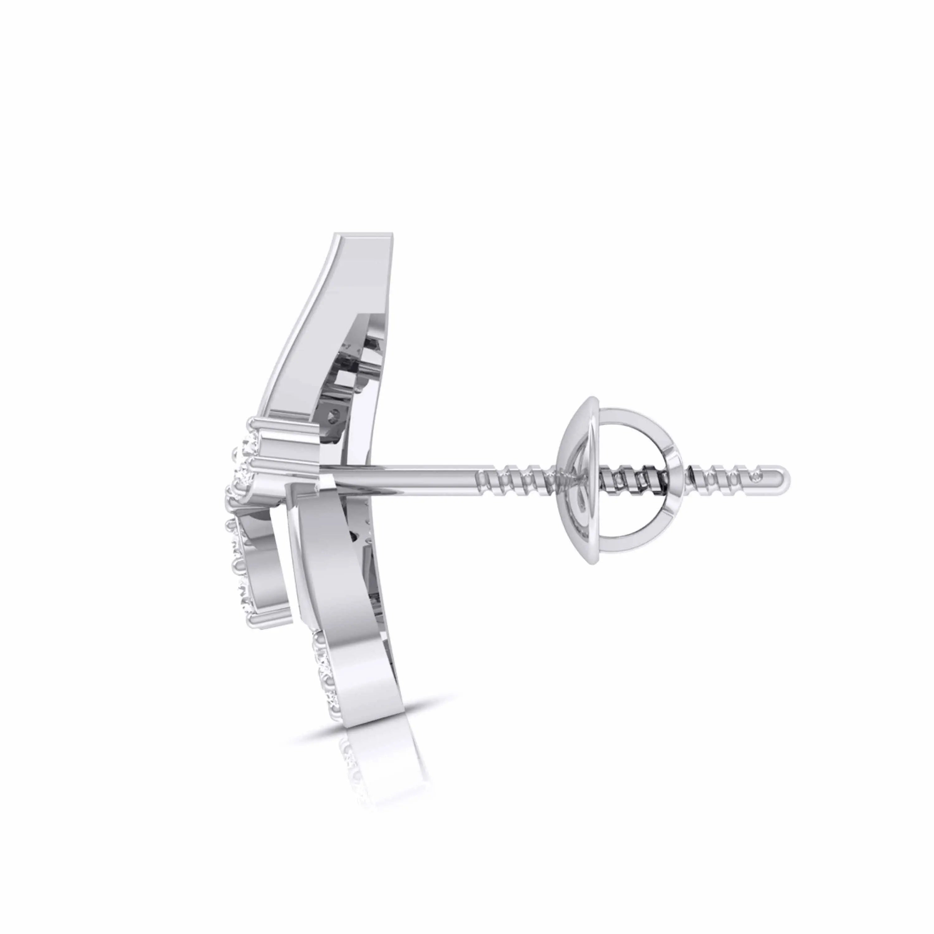 Designer Platinum Diamond  Earrings JL PT E MST 29   Jewelove.US