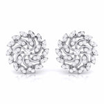Load image into Gallery viewer, Designer Platinum Diamond Earrings for Women JL PT E MST 13   Jewelove.US
