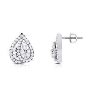 Designer Platinum Diamond Pendant Set JL PT P 3   Jewelove.US