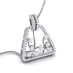 Load image into Gallery viewer, Designer Platinum Diamond Pendant Set JL PT P 30   Jewelove.US
