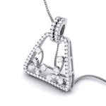 Load image into Gallery viewer, Designer Platinum Diamond Pendant Set JL PT P 30   Jewelove.US
