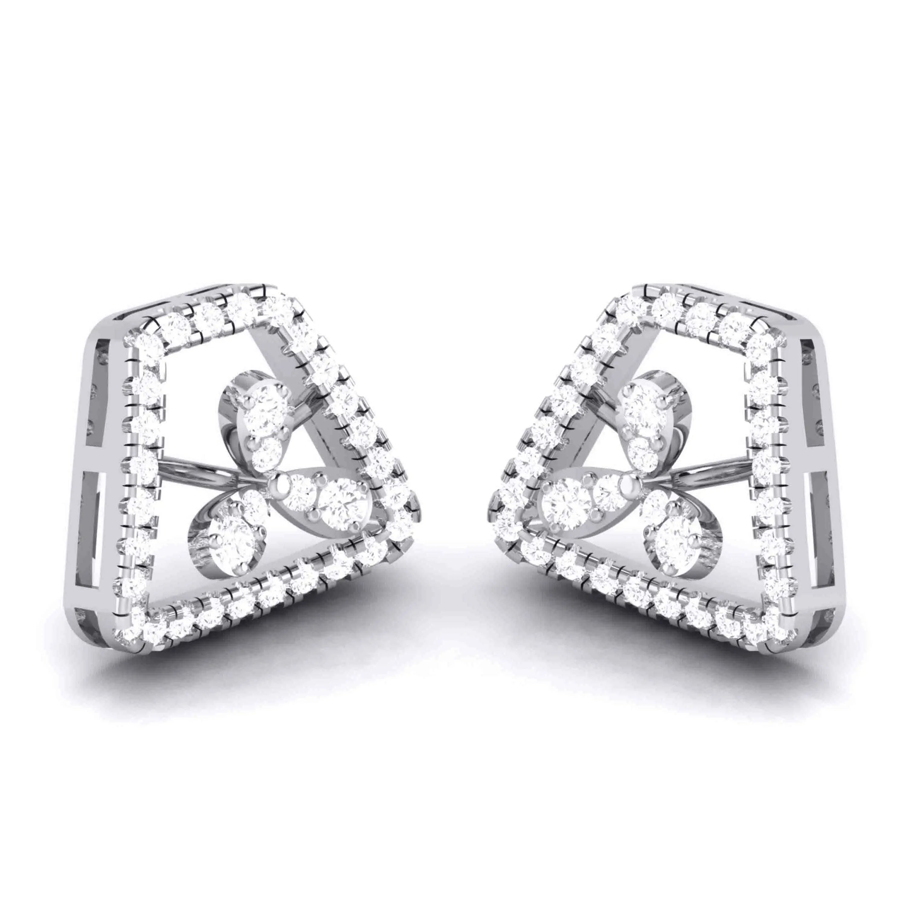 Designer Platinum Diamond Pendant Set JL PT P 30   Jewelove.US