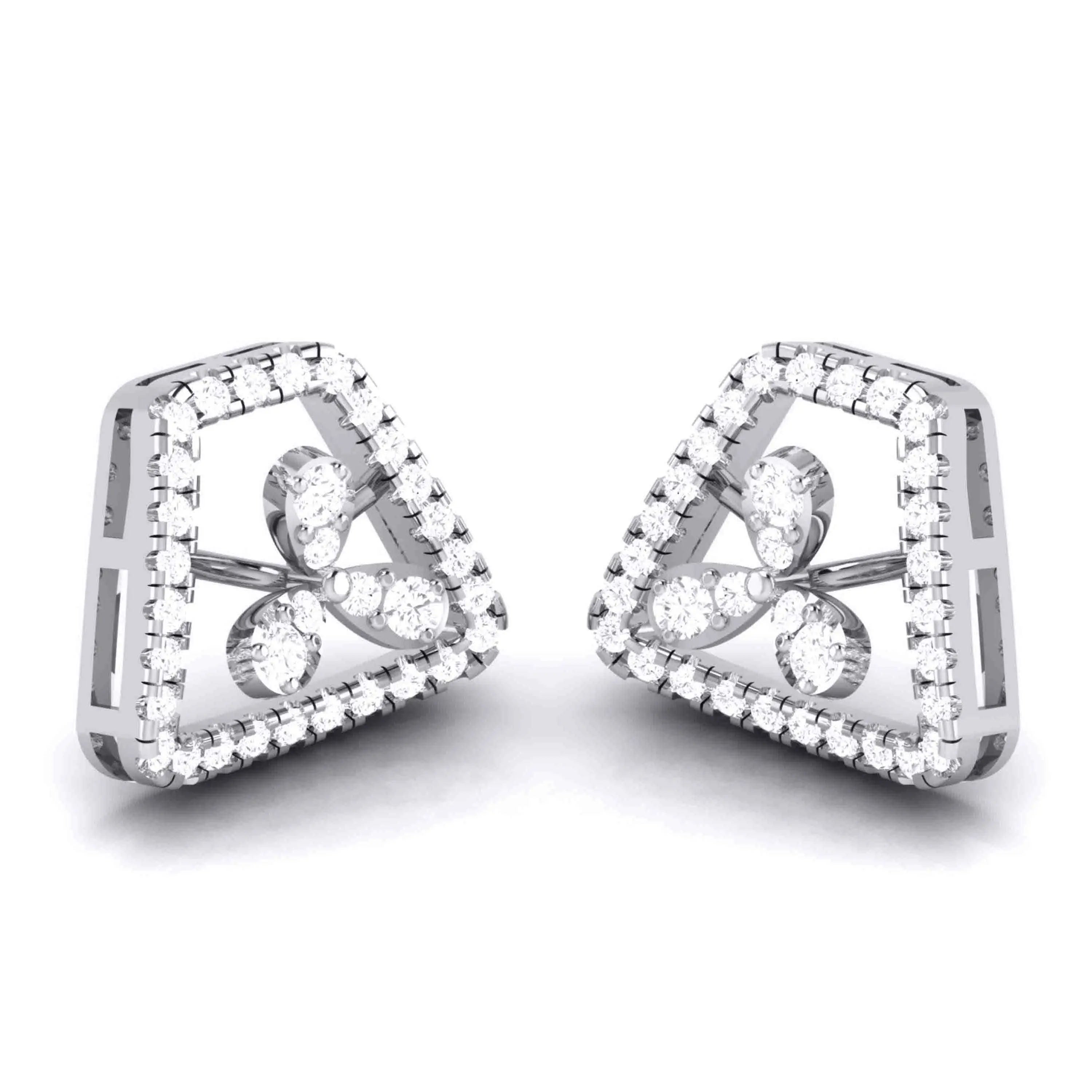 Designer Platinum Diamond Pendant Set JL PT P 30   Jewelove.US