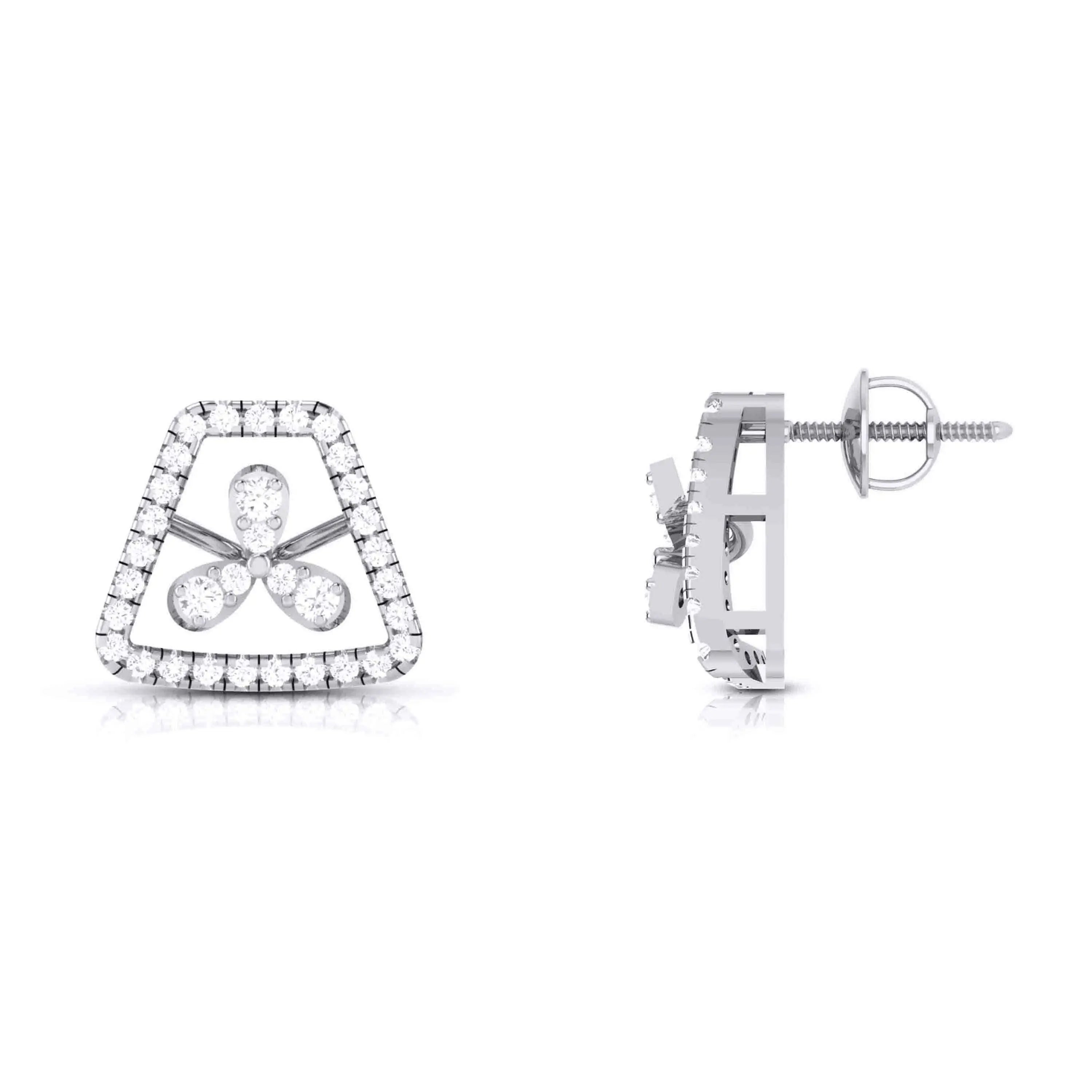 Designer Platinum Diamond Pendant Set JL PT P 30   Jewelove.US