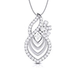 Load image into Gallery viewer, Designer Platinum Diamond Pendant Set JL PT P 4   Jewelove.US
