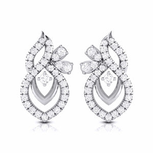 Designer Platinum Diamond Pendant Set JL PT P 4  Earrings Jewelove.US