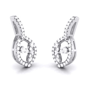 Designer Platinum Diamond Pendant Set JL PT P 7  Earrings Jewelove.US