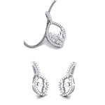 Load image into Gallery viewer, Designer Platinum Diamond Pendant Set JL PT P 7  Pendant-Set Jewelove.US

