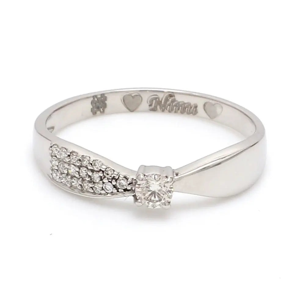 Designer Platinum Diamond Ring JL PT 934   Jewelove.US