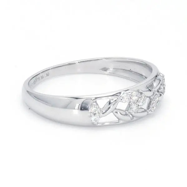 Designer Platinum Diamond Ring for Women JL PT 572   Jewelove.US
