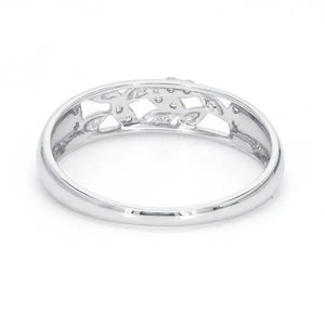 Designer Platinum Diamond Ring for Women JL PT 572   Jewelove.US