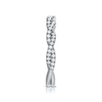 Load image into Gallery viewer, Designer Platinum Diamond Ring with Twist JL PT R-80   Jewelove.US
