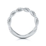 Load image into Gallery viewer, Designer Platinum Diamond Ring with Twist JL PT R-80   Jewelove.US
