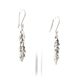 Designer Platinum Earrings for Women SJ PTO E 186   Jewelove.US