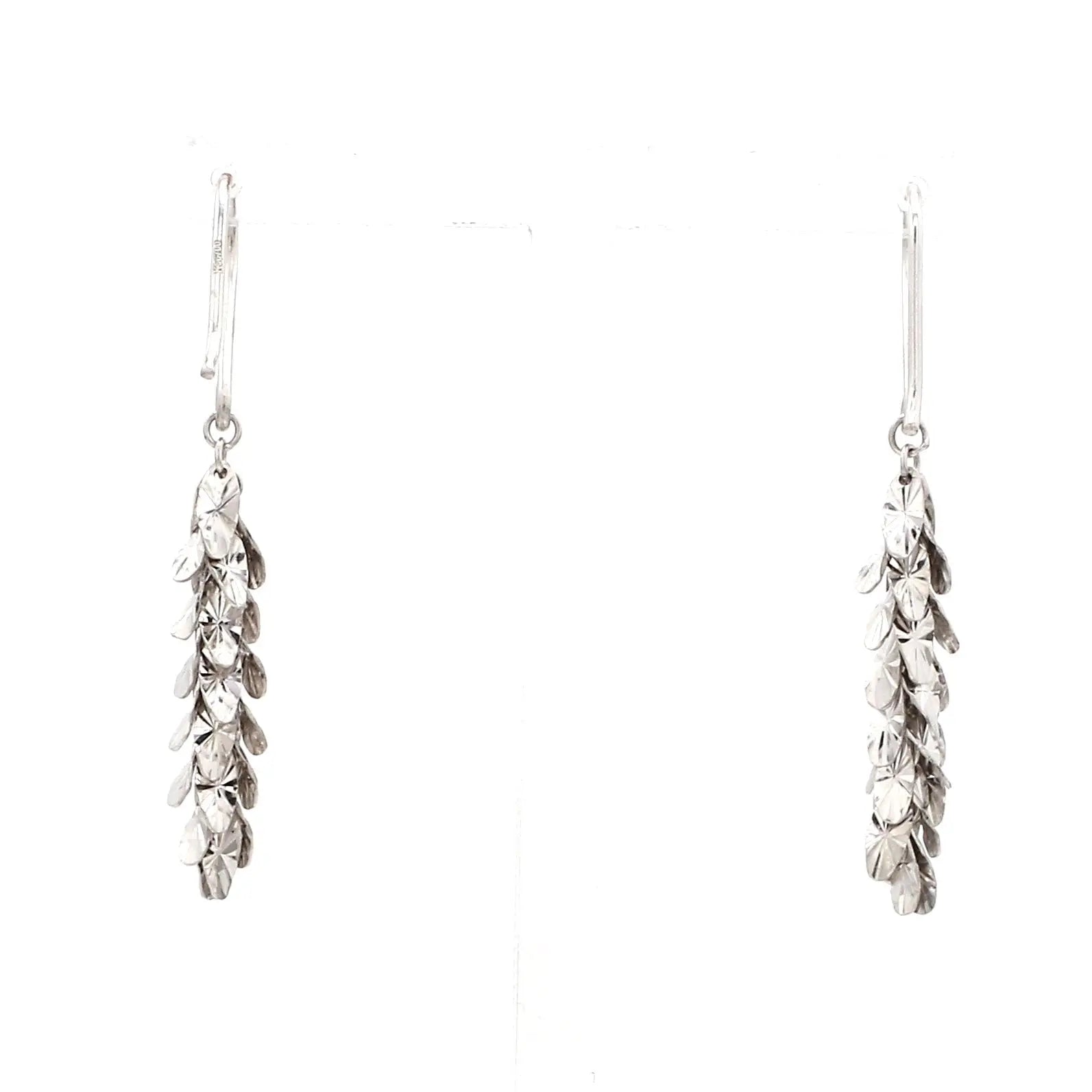 Designer Platinum Earrings for Women SJ PTO E 186   Jewelove.US