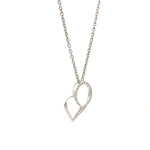 Load image into Gallery viewer, Designer Platinum Heart Pendant with Diamonds JL PT P 8095   Jewelove
