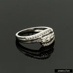 Load image into Gallery viewer, Designer Platinum Love Bands with Diamonds JL PT 152   Jewelove
