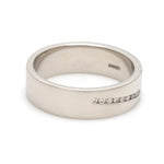 Load image into Gallery viewer, Designer Platinum Love Bands with Diamonds JL PT 597-A  Women-s-Ring-only Jewelove.US
