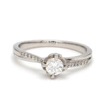 Load image into Gallery viewer, Designer Platinum Love Bands with Diamonds JL PT 597  Women-s-Ring-only Jewelove.US
