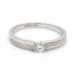 Load image into Gallery viewer, Designer Platinum Love Bands with Single Diamonds JL PT 158  Women-s-Band-Only-VVS-GH Jewelove

