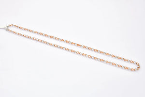 Designer Platinum Rose Gold Linked Chain JL PT CH 899   Jewelove.US