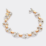 Load image into Gallery viewer, Designer Platinum &amp; Gold Bracelet JL PTB 697   Jewelove.US
