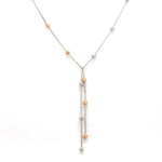 Load image into Gallery viewer, Designer Platinum &amp; Rose Gold Balls Chain JL PT 840   Jewelove.US
