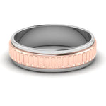 Load image into Gallery viewer, Designer Platinum &amp; Rose Gold Couple Rings JL PT 638  Men-s-Ring-only Jewelove.US
