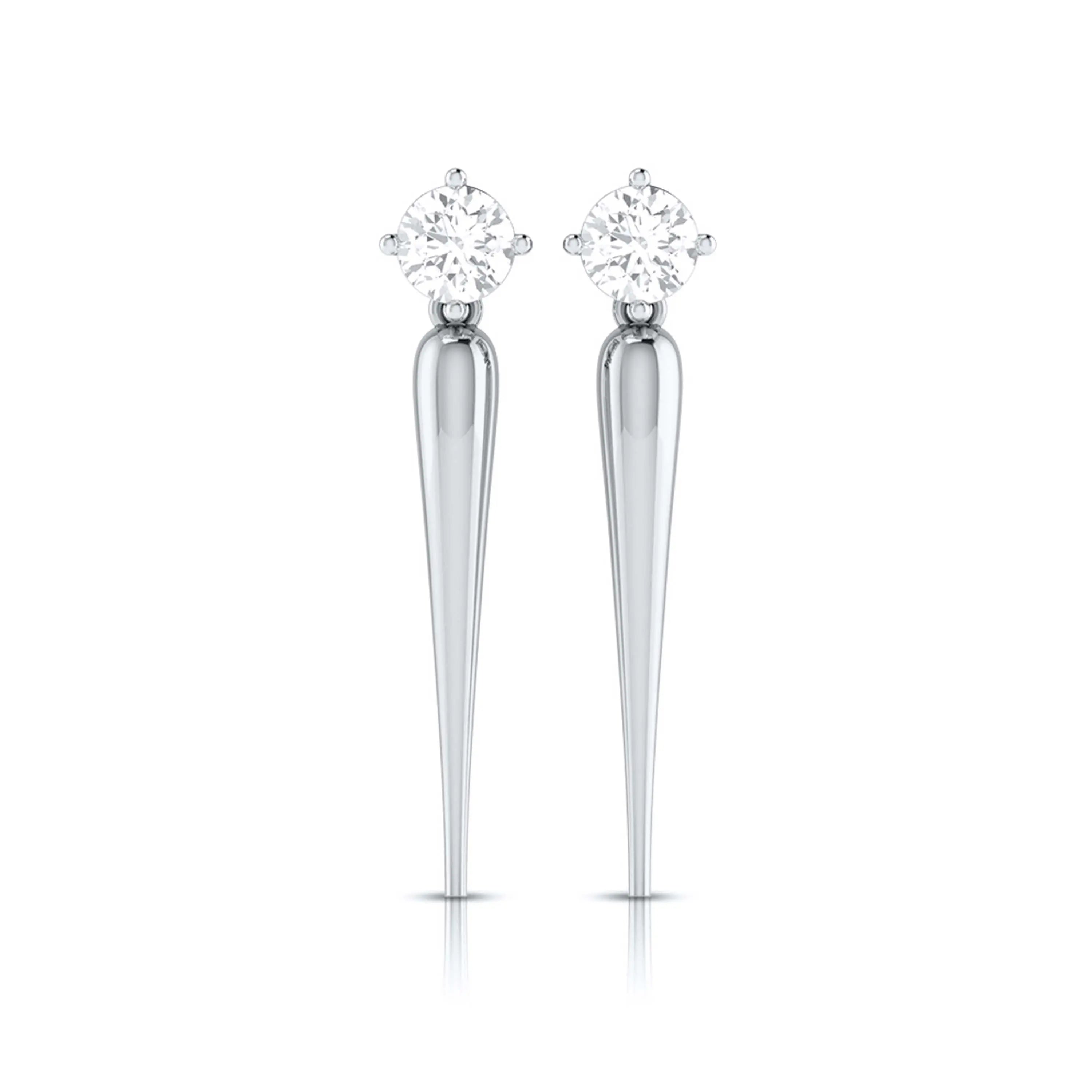 Designer Platinum with Solitaire Pendant Set for Women JL PT PE 76D   Jewelove.US