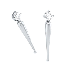 Designer Platinum with Solitaire Pendant Set for Women JL PT PE 76D   Jewelove.US