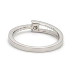 Load image into Gallery viewer, Designer Single Diamond Platinum Couple Rings JL PT 613   Jewelove.US
