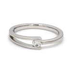 Load image into Gallery viewer, Designer Single Diamond Platinum Couple Rings JL PT 613  Women-s-Ring-only Jewelove.US

