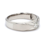 Load image into Gallery viewer, Designer Single Diamond Platinum Ring for Men JL PT 312   Jewelove
