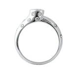 Load image into Gallery viewer, Designer Solitaire Ring for Women made in Platinum JL PT 299   Jewelove
