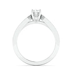 Load image into Gallery viewer, Designer Platinum Solitaire Ring with Diamond Accents JL PT 672   Jewelove.US
