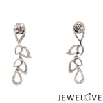 Load image into Gallery viewer, Platinum Evara Diamond Earrings Set JL PT E 341   Jewelove.US

