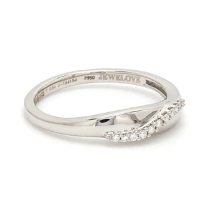 Elegant Platinum Couple Rings JL PT 453   Jewelove
