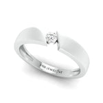 Load image into Gallery viewer, Elegant Single Diamond Ring for Men JL PT 578   Jewelove.US

