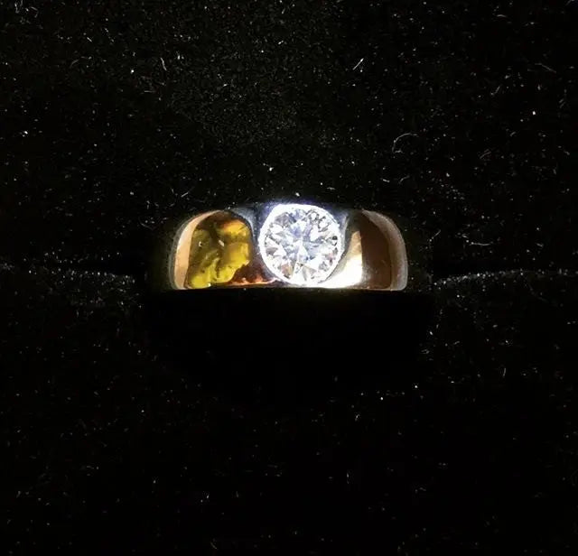 Embedded 50 Pointer Solitaire Ring for Men in Platinum JL PT 445  J-VS Jewelove