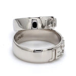 Load image into Gallery viewer, Embossed Platinum Wedding Bands JL PT 233   Jewelove
