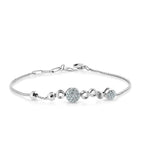 Load image into Gallery viewer, Evara Platinum Diamond Bracelet for Women JL PTB 1265   Jewelove.US
