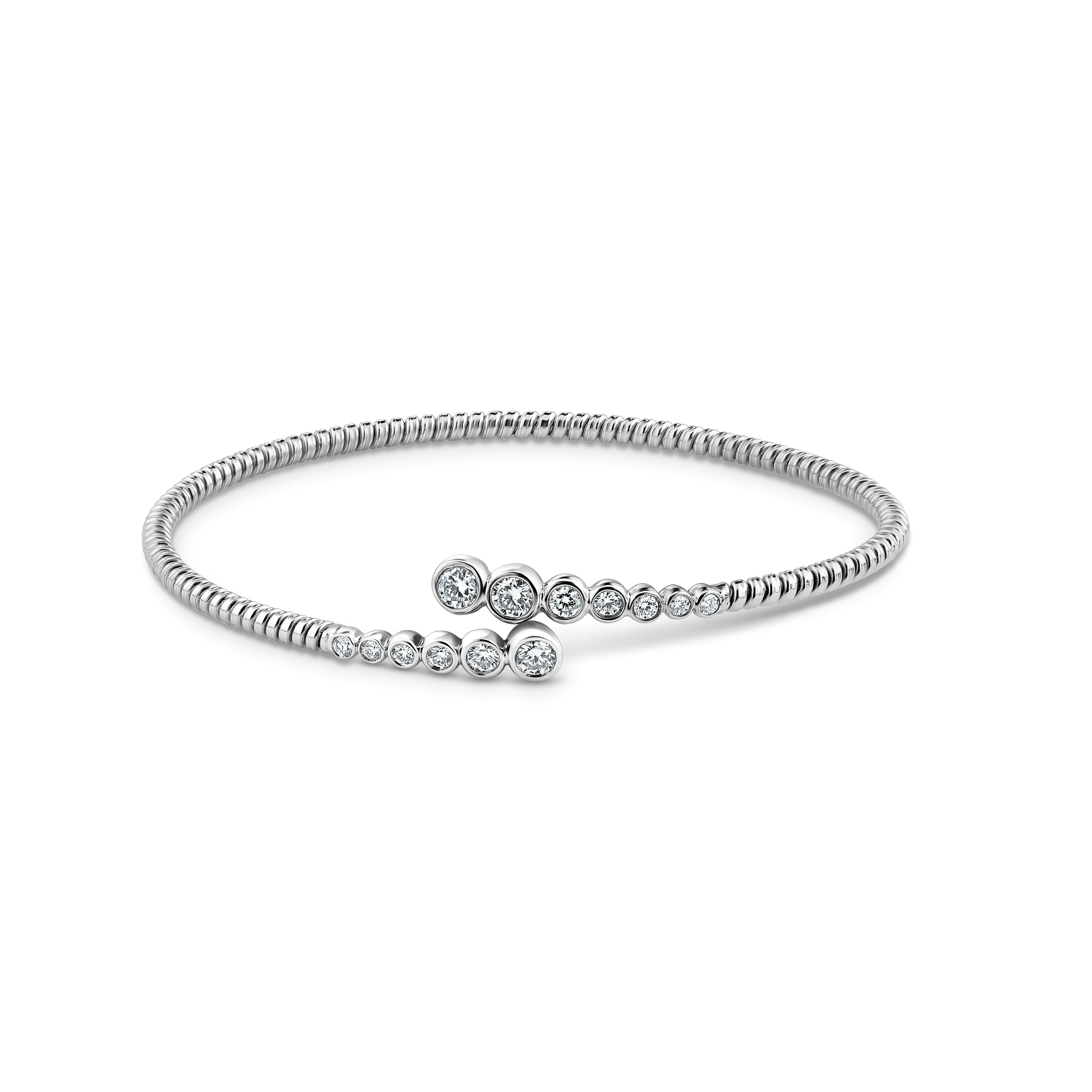 Evara Designer Platinum Diamond Bracelet for Women JL PTB 1266   Jewelove.US