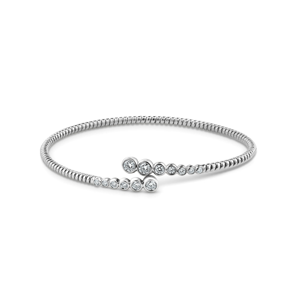 Evara Designer Platinum Diamond Bracelet for Women JL PTB 1266   Jewelove.US