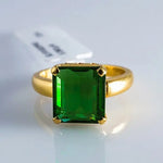 Load image into Gallery viewer, Exceptional Natural Emerald Ring SJ R 652   Jewelove
