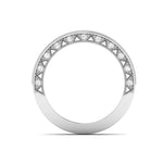 Load image into Gallery viewer, Exquisite Half Eternity Platinum Ring with Diamonds JL PT 443   Jewelove
