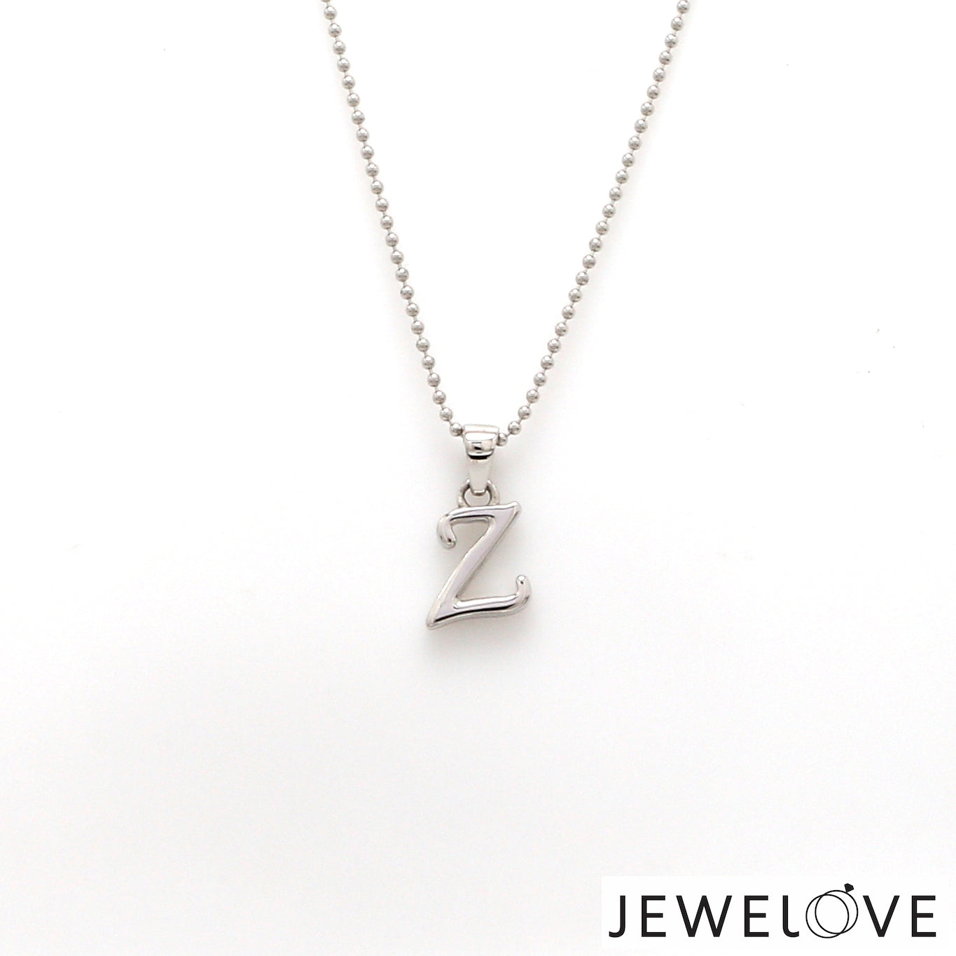 Alphabet Platinum Pendants JL PT P Alphabet-1