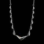 Load image into Gallery viewer, Evara Platinum Rose Gold Diamond Necklace Set for Women JL PT NE 342  Necklace-only-VVS-GH Jewelove.US
